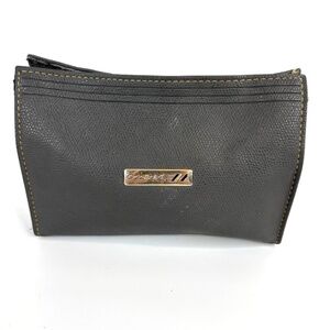 VTG Air France Concorde Amenity Bag Document Bag Gold Emblem Charles Frantz 6x7